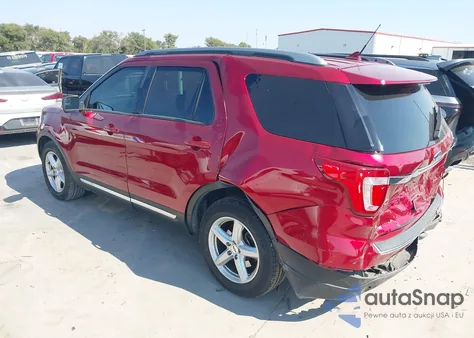 2018 Ford Explorer Xlt z USA, uszkodzony, nr VIN 1FM5K7D83JGC69851